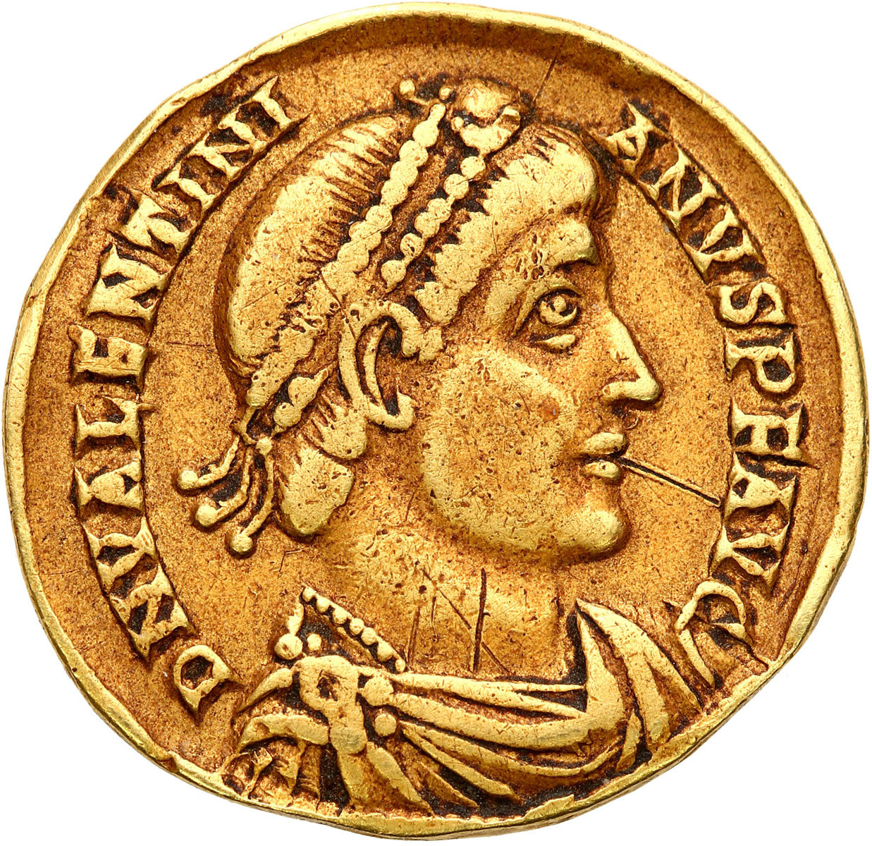 Cesarstwo Rzymskie. Solid Walentynian I 364-367 n. e. , Nicomedia